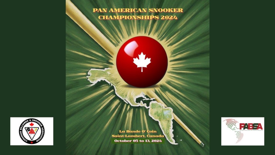 2024 Pan American Snooker Championships - La Bande O'Coin in Saint-Lambert, Canada. August 5 - 13